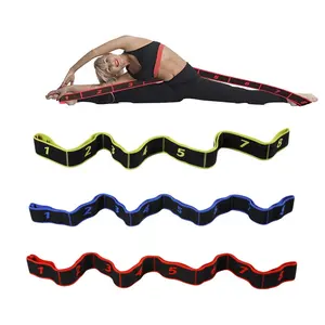 Cinturino Yoga con resistenza all'allungamento elastico Multi-Loop per terapia fisica