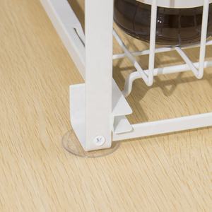 Organisateur et rangement sous l'évier, organisateur coulissant à 2 niveaux en métal, organisateur extractible, organisation pour la cuisine et les salles de bain - Product Image 6