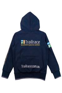 Pull à capuche en éponge française pour hommes, coupe régulière, conception personnalisée, logo imprimé numérique, motif uni, teint pour la saison d'automne. - Product Image 2