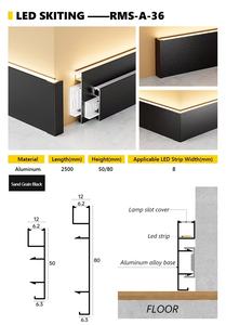 <span class=keywords><strong>Plinthe</strong></span> LED avec profil en aluminium, <span class=keywords><strong>plinthe</strong></span> LED avec éclairage, <span class=keywords><strong>plinthe</strong></span> magnétique avec rétroéclairage - Product Image 3