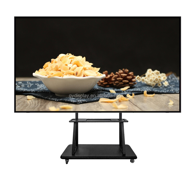 Factory Smart Tv 55 Inch Anti-cracking LCD Screen Android Advertising Led Monitor Screen Anti-scratch Panel for Shopping Mall
