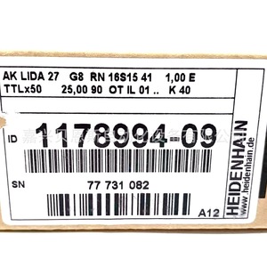 Heidenhain Ak Lida 27 Cabezal de Lectura de Rejilla, Sensor Óptico de Desplazamiento Sin Contacto, Sensor de Posición de Movimiento - Product Image 1