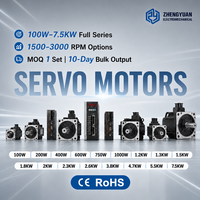 Famille de servomoteurs industriels pour lignes d'emballage 400W 750W 800W 1KW Indexage précis IP65 Contrôle par bus 485/CAN