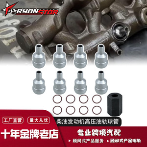 Kit de Reparación de Riel de Combustible para Motor Diésel Ford 6.0L Powerstroke FLD004-S, Pieza de Repuesto de Hierro - Product Image 5