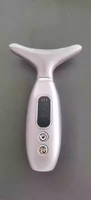 Appareil de beauté facial portable, outils de massage du visage et du cou, 4 lumières LED colorées, masseur facial pour le soin de la peau