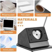 Machine de découpe manuelle de type U de haute précision 57 mm pour PVC, plastique et papier – Découpeuse à matrice personnalisée