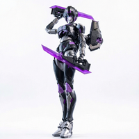 Figurine d'action Mecha édition Blackout, modèle de robot en plastique à assembler, personnage Ashe de League of Legends, jouet