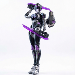 Figurine d'action Mecha édition Blackout, modèle de robot en plastique à assembler, personnage Ashe de League of Legends, jouet - Product Image 1