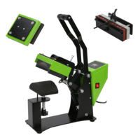 Sixfar Nouvelle presse à chaud combinée 3 en 1 pour stylo d'étiquettes Cap Hat | Impression par transfert de chaleur numérique multifonction
