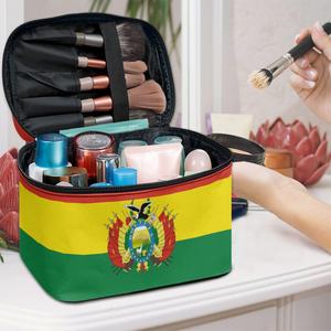 Bolsa <span class=keywords><strong>de</strong></span> cosméticos <span class=keywords><strong>de</strong></span> viaje para niñas tribales <span class=keywords><strong>de</strong></span> <span class=keywords><strong>Bolivia</strong></span> <span class=keywords><strong>de</strong></span> gran capacidad, neceser con estampado <span class=keywords><strong>de</strong></span> peluquero, maquillaje <span class=keywords><strong>de</strong></span> belleza y cosméticos con bolsas - Product Image 2