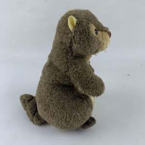 Jouet en peluche parlant personnalisé amusant <span class=keywords><strong>qui</strong></span> répète ce que vous dites, jouet en peluche en forme de <span class=keywords><strong>castor</strong></span> - Product Image 3