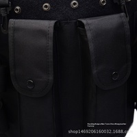 Usine en gros adulte gilet tactique personne réelle poulet mangeant classe III Polyester fermeture éclair de protection pour gilet de sécurité