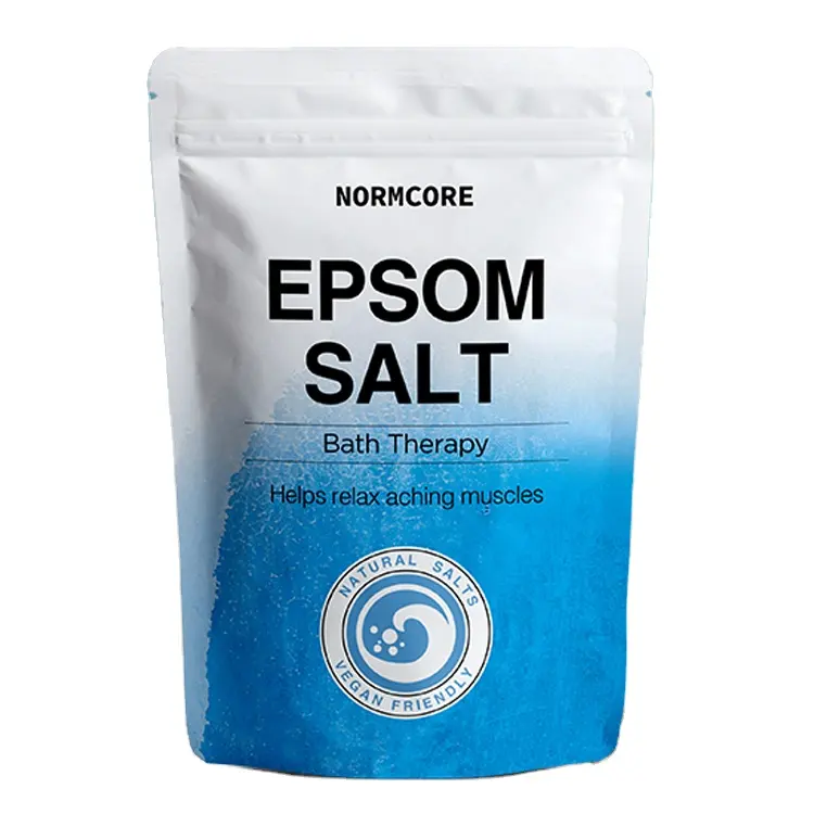 OEM de marca própria Aromaterapia perfumada sal marinho orgânico relaxante natural Soak Epsom Cristal Fornecedores de sal de banho Fabricante