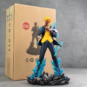<span class=keywords><strong>Figurine</strong></span> <span class=keywords><strong>Sanji</strong></span> de Thriller Bark en PVC de qualité supérieure - Modèle de collection, statue, ornement - Product Image 4