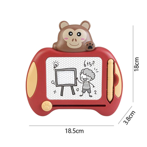 Pizarra Magnética 2 en 1 con Diseño <span class=keywords><strong>de</strong></span> Mono y Juego <span class=keywords><strong>de</strong></span> Laberinto <span class=keywords><strong>para</strong></span> Niños, Borrable, <span class=keywords><strong>para</strong></span> Dibujar y Aprender <span class=keywords><strong>de</strong></span> Forma Interactiva - Product Image 6