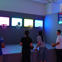Mini-basket-ball de divertissement, sport pour enfants et adultes, arène, jeu interactif, jeux de paniers