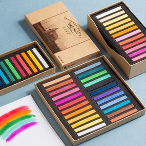 Juego de Pinceles de Óleo en Colores Pastel Especiales para Principiantes, Materiales de Pintura Artística y Crayones para Pizarra para Niños - Product Image 4