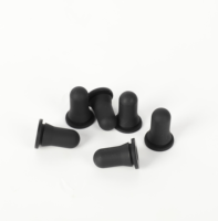 Nouvelle meilleure vente pas cher 13mm 15mm 18mm 20mm 22mm 24mm 28mm noir blanc tête en caoutchouc ampoule en caoutchouc pour compte-gouttes d'huile essentielle