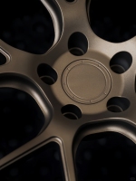 Jantes de voiture pour passagers Hyper Black 18\" 19\" 20\" 5 trous en alliage avec rayons creux, design de moulage pour BMW AUDI HONDA AUDI