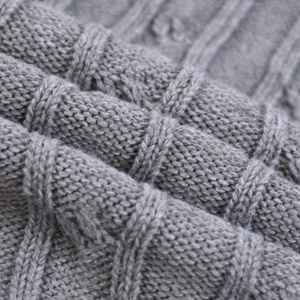 Cardigan Casual da Uomo di Design, Maglione Invernale in Cotone Lavorato a Maglia, Personalizzabile per Uomo - Product Image 5