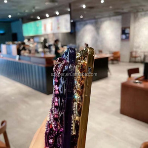 Lovely Bling Diamond bracciale Chain Glitter TPU placcatura Cover posteriore del telefono cellulare per Samsung Galaxy A10S M01S A20S <span class=keywords><strong>A20</strong></span> <span class=keywords><strong>A30</strong></span> - Product Image 3