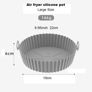 Cucina antiaderente Bakeware Pan rotondo riutilizzabile <span class=keywords><strong>friggitrice</strong></span> <span class=keywords><strong>ad</strong></span> <span class=keywords><strong>aria</strong></span> forno in Silicone teglia <span class=keywords><strong>accessori</strong></span> tappetino <span class=keywords><strong>friggitrice</strong></span> <span class=keywords><strong>ad</strong></span> <span class=keywords><strong>aria</strong></span> pentola in Silicone - Product Image 4