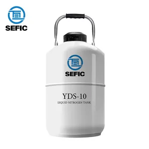 Liquid Nitrogen Container YDS 10 20 30 50 Liter For Transport Storage Liquid Nitrogen Tank