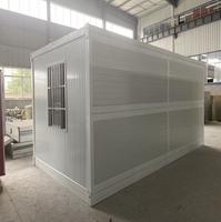 Villa conteneur préfabriquée extensible et pliable, mini-maison portable pour hébergement touristique, complexe hôtelier et vie de famille