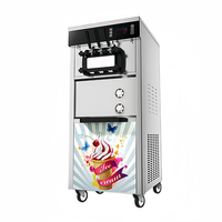 Machine à glace pilée manuelle en acier inoxydable à commande à une touche