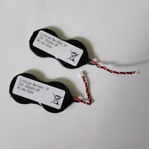 Piles au lithium Cr2450 bouton 3V <span class=keywords><strong>CR</strong></span> <span class=keywords><strong>2450</strong></span> 2P avec connecteurs à onglets à souder - Product Image 6