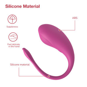 APP uzaktan kumanda ile giyilebilir külot vajina stimülatörü Mini yumurta vibratör titreşimli top G Spot klitoral Anal oyuncaklar çift için - Product Image 4