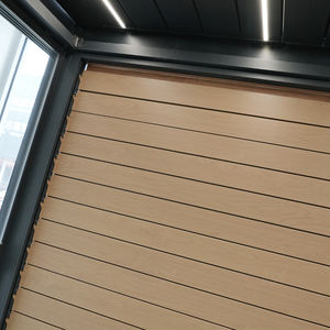 Fenêtres à persiennes personnalisées, persiennes décoratives extérieures, volets roulants, volets coupe-feu motorisés, <span class=keywords><strong>prix</strong></span> des persiennes en aluminium - Product Image 4