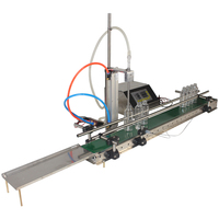 Pequeña maquinaria automática de llenado de embotellado de plástico para productos químicos Ambientador de jugo Bebidas anticongelantes de alcohol de soja