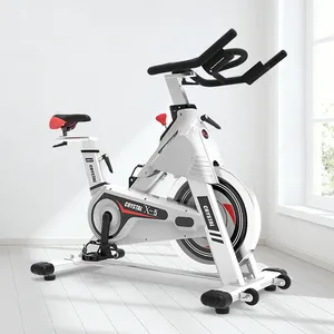 Fitness musculação esportes academia clube, academia magnético uso comercial upright exercício giratório bicicleta para adultos