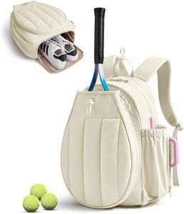 <span class=keywords><strong>Sac</strong></span> <span class=keywords><strong>de</strong></span> tennis personnalisé pour femmes, <span class=keywords><strong>sac</strong></span> à dos pour raquettes <span class=keywords><strong>de</strong></span> tennis avec compartiment pour chaussures, <span class=keywords><strong>sac</strong></span> à dos <span class=keywords><strong>de</strong></span> sport suspendu pour le court, hors du travail, au quotidien - Product Image 5