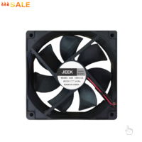 Ventilateur de refroidissement axial DC 12V 120mm JEEK 12025 0.28A 120x120x25mm étanche super silencieux pour boîtier d'ordinateur, sans balais, 2500 tr/min