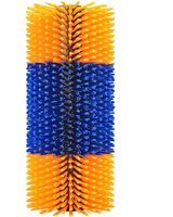 Brosse à bétail, brosse de nettoyage du corps des bovins et des chevaux d'élevage de ranch, insectifuge de massage, soulagement des démangeaisons, brosse à gratter