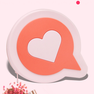 <b>Hot</b> Sale Heart Shape Candy Color Card love Kids Wallet Zipper Pencil Pouch Silicone Heart Pocket Money Storage Silicone <b>Bag</b> - Product Image 1