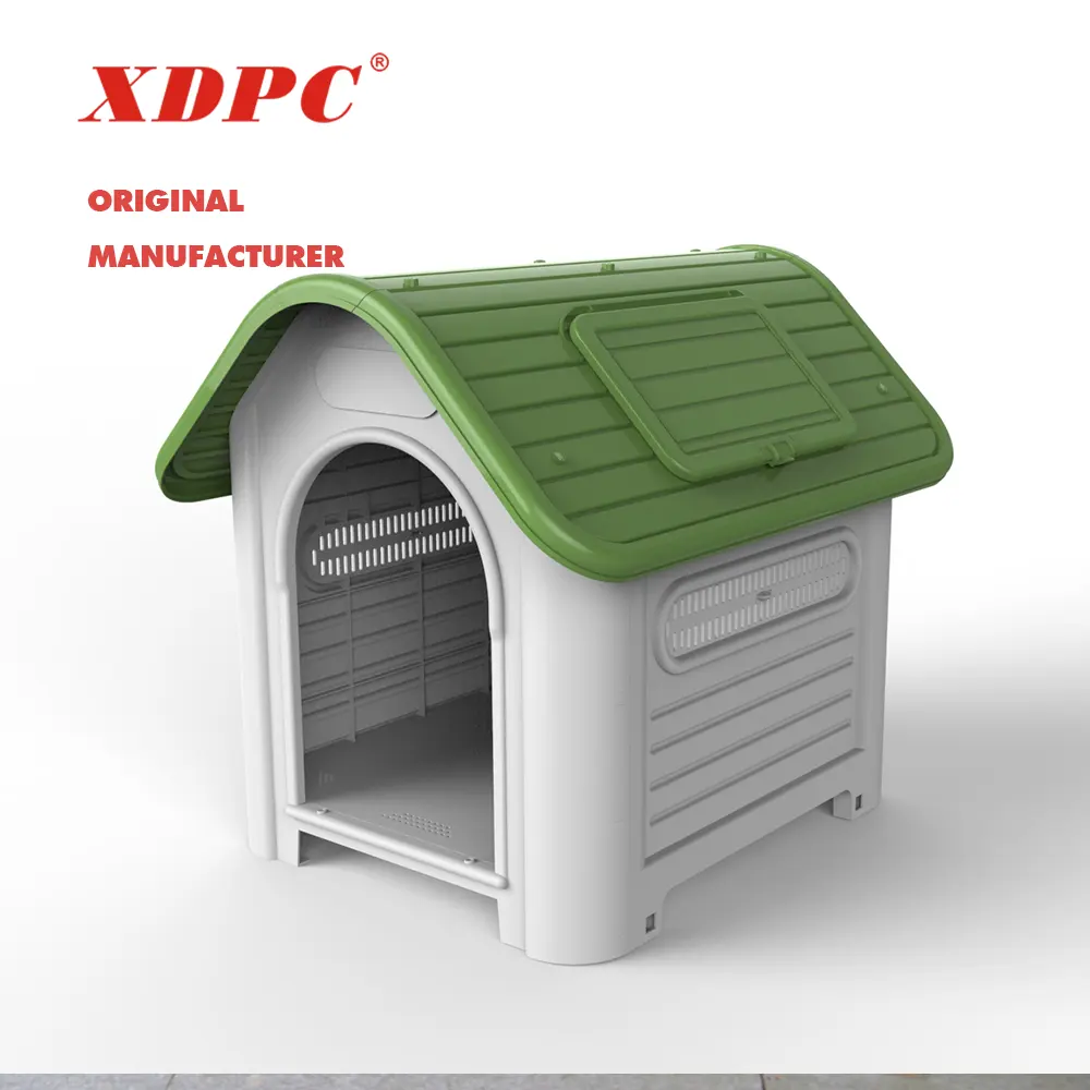 XDPC في الهواء الطلق حديقة قفص المستخدمة البلاستيك pet بيت للكلب كبير