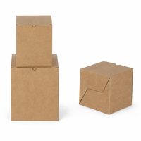 Boîte d'accessoires de salle de bain en carton ondulé à fond auto-scellant personnalisée, sans colle, écologique, biodégradable, réutilisable, OEM, ODM, vente en gros