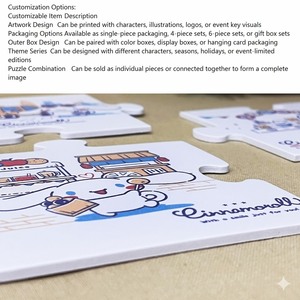 Sous-verre en PVC absorbant personnalisé avec impression de dessin animé pour la décoration de table ou de bureau - Product Image 4