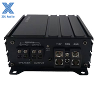 Amplificateur de voiture de classe D haut de gamme 80W*2CH, compact, largeur de circuit imprimé de 88 mm avec crossovers et égaliseurs pour un système audio de voiture amélioré