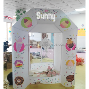 定制环保充气送钱机和气球帐篷，用于促销 - Product Image 2