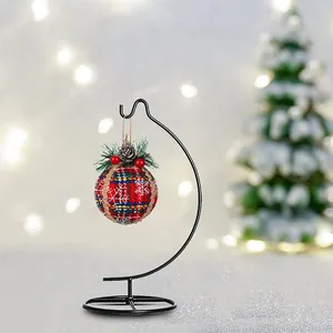 Best Verkopende Populaire Nieuwe Producten 2023 Huishoudelijke Artikelen Kerstbal Hanger Zwarte Kersttafel Decoratie Benodigdheden