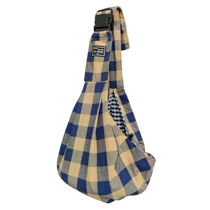 Sac pour animaux de compagnie réglable à boucle kaki