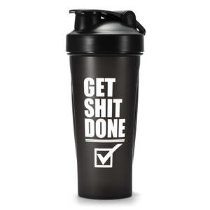 700ml siyah plastik spor özel logo ince düz spor salonu <span class=keywords><strong>protein</strong></span> shaker bardaklar - Product Image 2
