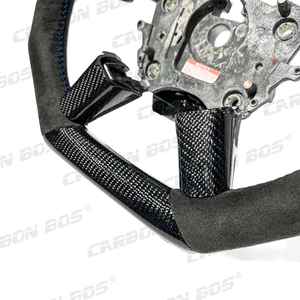 Volante per <span class=keywords><strong>Auto</strong></span> in Fibra di Carbonio Nera con LED, Personalizzabile, di Alta Qualità, Vendita Diretta dalla Fabbrica per <span class=keywords><strong>Pontiac</strong></span> <span class=keywords><strong>GTO</strong></span> - Product Image 3