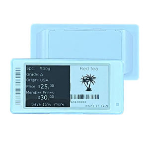 Écran E-Paper Noir et Blanc de 2,66 pouces avec étanchéité IP68 avancée et performances à basse température pour application en supermarché intelligent - Product Image 1