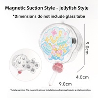 USMILEPET Best Seller PS Hamster Bouteille d'eau Cute Magnetic Suction Hamster Bouteille d'eau pour souris syriennes Hamster