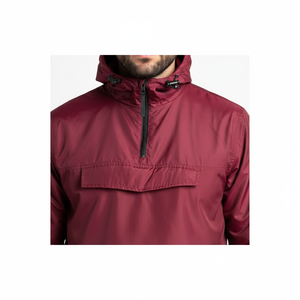 Vestes pour hommes personnalisées OEM, vêtements de sport de mode en tissu imperméable coupe-vent pour la saison d'hiver pour hommes - Product Image 1